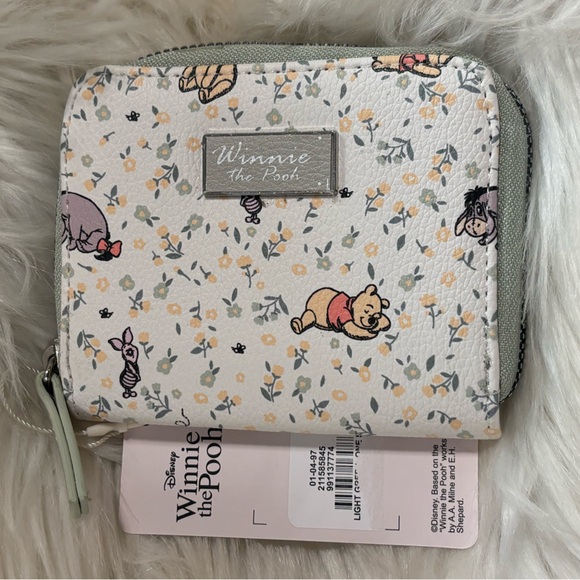 Disney Handbags - Disney Winnie the Pooh Zip Around Wallet NWT